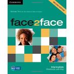 【取寄品】【取寄時、納期1〜3週間】FACE2FACE 2ND EDITION INTERMEDIATE WORKBOOK WITH KEY【沖縄・離島以外送料無料】