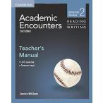 【取寄品】【取寄時、納期1〜3週間】Academic Encounters 2nd Edition Level 2 Teacher’s Manual Reading and Writing【ネコポスは送料無料】