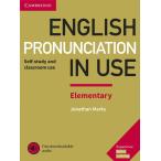 【取寄品】【取寄時、納期1〜3週間】English Pronunciation in Use Elementary Book with Answers and Downloadable Audio【ネコポスは送料無料】