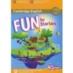 【取寄品】【取寄時、納期1〜3週間】Fun for Starters Movers and Flyers 4th Edition Starters Student’s Book with Home Fun booklet and online activities