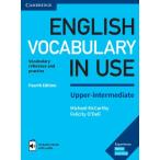 【取寄品】【取寄時、納期1〜3週間】English Vocabulary in Use Upper-intermediate 4th Edition Book with answers and Enhanced eBook【ネコポスは送料無料】