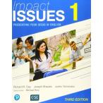 【取寄品】【取寄時、納期1～3週間】IMPACT ISSUES 3RD EDITION STUDENT BOOK 1 WITH ONLINE CODE【ネコポスは送料無料】