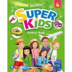 【取寄品】【取寄時、納期1〜3週間】SuperKids 3rd Edition 4 Student Book w/ Audio CDs and PEP access code【ネコポスは送料無料】