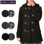  школьное пальто женщина для обратная сторона стеганый полупальто "даффл коут" M/L сладости shuga-