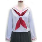  матроска длинный рукав белый . примерно × розовый воротник KURI-ORI clio li165B/175B сделано в Японии 