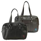 ヒロミチナカノスクール 合皮スクールバッグ ブラック/ブラウン 中学/高校