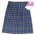  форма юбка в клетку темно-синий серый голубой проверка ST236-8 W63-85 SweetTeen