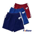 FASHIONER ショートパンツ 短パン 2本ライン 体操着 濃紺/花紺/エンジ 150-3L 日本製