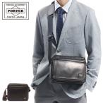 ショッピング革 ポーター アメイズ ショルダーバッグ 022-03791 吉田カバン PORTER AMAZE SHOULDER BAG(S) メンズ 斜めがけ 革 本革 軽い 黒 日本製 コンパクト