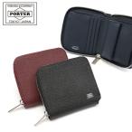 ショッピング小銭入れ ポーター エイブル ウォレット 030-03082 二つ折り財布 吉田カバン PORTER ABLE 財布 レディース メンズ ブランド 小さめ 本革 コンパクト ラウンドファスナー