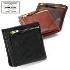 ショッピングウォレット ポーター ソーク ウォレット 101-06002 吉田カバン PORTER SOAK WALLET 二つ折り財布 小銭入れあり ブランド 本革 レディース 日本製