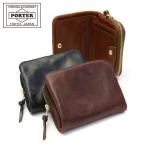 ショッピング小銭入れ ポーター ソーク ウォレット 101-06054 吉田カバン PORTER SOAK WALLET 二つ折り財布 小銭入れあり ブランド 本革 レディース 日本製