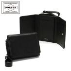 ショッピングPORTER ポーター スプレンダー ウォレット 261-03895 三つ折り財布 吉田カバン PORTER SPLENDOR WALLET メンズ レディース コンパクト 革 本革 財布 ブランド 黒 小さめ