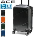 最大40%★4/28限定 エース スーツケース ACE クレスタ キャリーケース 機内持ち込み S 34L 39L 拡張 1泊 2泊 3泊 4輪 TSロック 旅行 メンズ レディース 06316