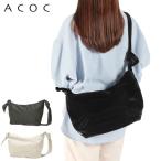 最大51%★12/29迄 アコック ショルダーバッグ レディース ACOC バッグ 軽量 軽い 斜めがけバッグ 肩掛け 韓国 B5 2WAY Glossy Halfmoon Cross Bag