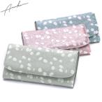 最大51%★11/13限定 アルカン 長財布 Arukan 財布 カルラ 本革 かぶせ 小銭入れ付き ドット 水玉 ラメ 可愛い レディース 1414-694