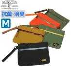  стандартный товар 1 год гарантия asob сумка AS2OV WATER PROOF FLAT POUCH-M мульти- сумка бардачок довольно большой водонепроницаемый антибактериальный дезодорация сделано в Японии мужской женский ASSOV 092102
