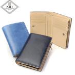 最大42%★7/17限定 バギーポート 財布 BAGGY PORT 二つ折り財布 藍染めレザー KOI ZYS-096 メンズ レディース