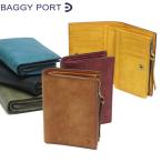 ショッピング財布 メンズ 最大41%★5/29限定 バギーポート 財布 BAGGY PORT 二つ折り財布 メンズ BUONA ブオナ レザー 革 ZYS-2402