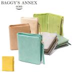最大51%★1/18・19限定 バギーズアネックス 財布 レディース 二つ折り 本革 BAGGY'S ANNEX 二つ折り財布 FOG Leather コンパクトハーフ財布 LZYS-7002