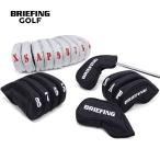 最大53%★4/17〜 日本正規品 ブリーフィング ゴルフ ヘッドカバー BRIEFING GOLF アイアンカバー 軽量 9個セット クラブカバー マグネット式 BRG251G40 爆買