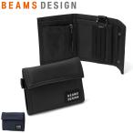 最大43%★8/18〜 正規取扱店 ビームスデザイン 三つ折り財布 メンズ レディース BEAMS DESIGN コンパクト 防水性 軽量 薄型 スリム ロゴ Passive BMMW6CS3