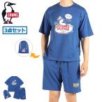 最大34%★8/1限定 日本正規品 チャムス ルームウェア メンズ レディース パンツ セットアップ CHUMS Tシャツ 半袖 CHUMS HOME Chillax Wear Set CH01-2551