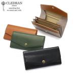 ショッピング長財布 レディース 最大55%★1/30〜 クレドラン 長財布 レディース 本革 革 レザー ブランド CLEDRAN 財布 大容量 かぶせ ロングウォレット 日本製 TRONC FLAP WALLET CL-3795