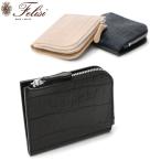 最大42%★4/29限定 正規品1年保証 フェリージ 二つ折り財布 Felisi 財布 小銭入れあり ファスナー 小さめ 本革 イタリア製 メンズ レディース 1115/1/SA