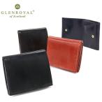 ショッピングミニ財布 最大41%★5/12限定 3カ月保証 グレンロイヤル 財布 GLENROYAL 二つ折り財布 レザー 本革 SMALL FOLD WALLET メンズ 03-5923