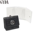 ショッピングmetal 最大51%★1/22限定 ジェイダ 財布 レディース かわいい GYDA コンパクト ブランド 三つ折り がま口 小銭入れ CIRCLE METAL SERIES 口金ミニ財布 GY-W302