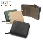 最大51%★8/24限定 IS/IT 二つ折り財布 メンズ レディース 本革 革 イズイット 財布 ファスナー ブランド 小銭入れあり 二つ折り コンパクト ノボII 972624
