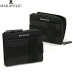 最大40%★5/15限定 マキャベリック 財布 MAKAVELIC LEATHER SERIES EMBOSS LEATHER MIDDLE WALLET コインケース 小銭入れ 本革 メンズ レディース 3121-30805