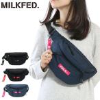 最大40%★4/28限定 ミルクフェド ウエストバッグ MILKFED. MINI FANNY PACK LOGO TAG ボディバッグ レディース 03182086