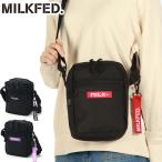 最大36%★4/30限定 ミルクフェド ショルダーバッグ レディース ブランド MILKFED. バッグ 斜めがけ ショルダー 軽量 軽い 小さい 縦型 A5 2層 103222053002