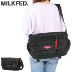 最大51%★1/22限定 ミルクフェド ショルダーバッグ レディース 大きめ MILKFED. メッセンジャーバッグ 通学 通勤 A4 PC収納 15inch 103251053011