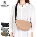 最大36%★7/22限定 ミレスト ショルダーバッグ レディース メンズ ブランド MILESTO 小さめ ナイロン バッグ 斜めがけ 軽量 軽い 3.5L A5 防水 耐水 MLS937