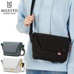 最大36%★7/11限定 ミレスト ショルダーバッグ メンズ レディース 斜め掛けバッグ MILESTO ショルダーバッグ Hutte メッセンジャーバッグ S MLS940