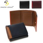 正規取扱店 マスターピース 財布 メンズ レディース コンパクト master-piece 本革 日本製 三つ折り財布 Notch ミドルウォレット 223053