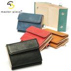 最大51%★1/13限定 正規取扱店 マスターピース 三つ折り財布 財布 メンズ レディース 本革 革 コンパクト ブランド master-piece rough ミニ財布 日本製 223423