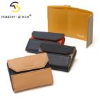 最大51%★9/7限定 正規取扱店 マスターピース 財布 三つ折り メンズ レディース コンパクト master-piece ブランド 本革 軽量 小さめ 小銭 Refine 223163
