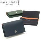 最大44%★5/19限定 マッキントッシュ ロンドン 名刺入れ MACKINTOSH LONDON メダル MEDAL カードケース 本革 かぶせ シンプル メンズ WMKL6060043