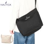 最大51%★1/1.4限定 ノーティカ ショルダーバッグ メンズ レディース 斜めがけバッグ 軽量 NAUTICA B4 A4 大きめ 横 横型 斜めがけ 帆布 NTC-003 370-7510