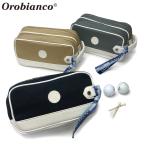 最大32%★6/2限定 日本正規品 オロビアンコ ゴルフ ポーチ Orobianco GOLF OG-B2 カートポーチ中 ラウンドポーチ 小物入れ 2層 メンズ レディース 83194