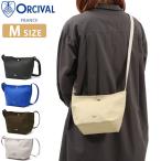 最大51%★12/25〜 オーシバル ショルダーバッグ レディース 軽量 軽い ORCIVAL 斜めがけ 小さめ 布 コットン キャンバス SHOULDER POUCH MEDIUM OR-H0074LCV