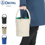 ショッピングバケツ 最大50%★1/15限定 オーシバル トートバッグ レディース 帆布 キャンバス ブランド ORCIVAL 軽量 小さめ 自立 縦型 バケツ型 コットン OR-H0287 LCV