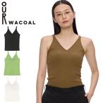 最大46%★8/31迄 アワワコール キャミソール カップ付き インナー OUR WACOAL Vネック トップス インナーウェア カップインVネックキャミソール JCX151