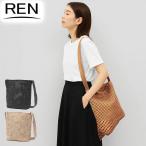 特典付 レン ショルダーバッグ レディース 斜めがけ ブランド REN 軽量 上品 かごバッグ ゴートメッシュ やぎ革 メッシュ B5 縦型 #16 1-16-26312