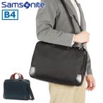 最大40%★5/15限定 正規品2年保証 サムソナイト ブリーフケース メンズ B4 A4 ビジネスバッグ Samsonite 2WAY パソコン レザー 本革 自立 エピッド 4 QS3-001