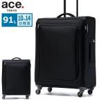 最大40%★4/28限定 5年保証 エーストーキョー スーツケース Lサイズ ace.TOKYO キャリーバッグ エース ACE メンズ ビジネス 10〜14泊 ロックペイントSS 35703